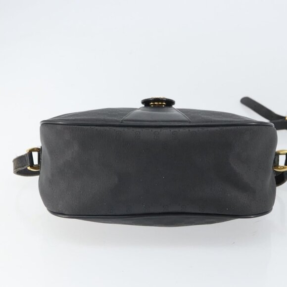 Authentic GUCCI Micro GG Supreme Web Sherry Line Bag PVC Black 001 754 6177 - Picture 16 of 16